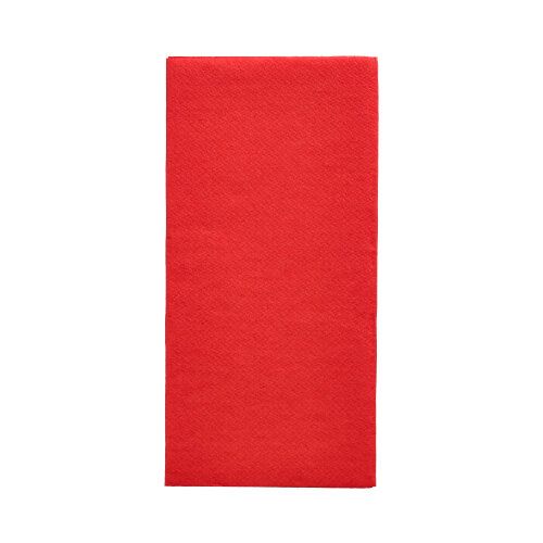 Servietten "DAILY Collection" 1/8-Falz 32×32 cm Rot – Karton (900 St.)