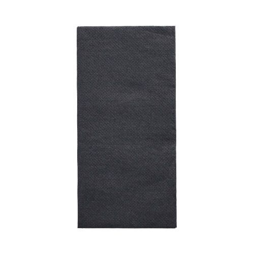 Servietten &quot;DAILY Collection&quot; 1/8-Falz 32×32 cm Schwarz – Karton (900 St.)