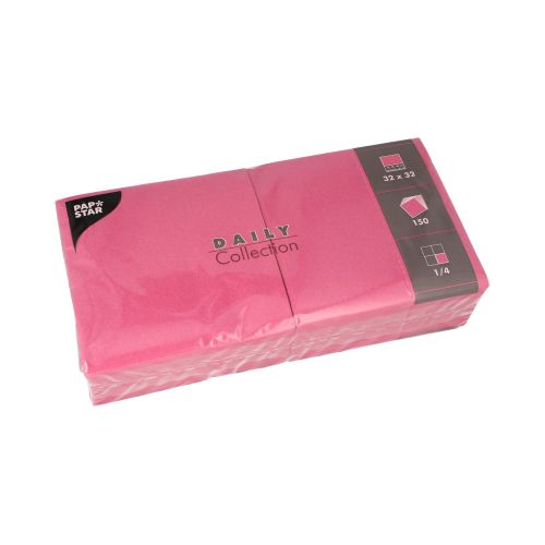Servietten &quot;DAILY Collection&quot; 1/4-Falz 32×32 cm