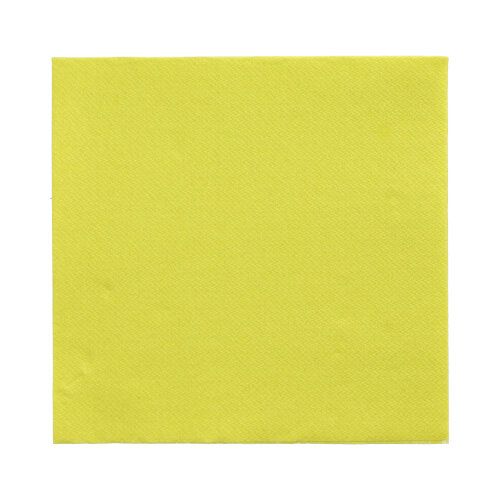 Servietten "DAILY Collection" 1/4-Falz 32×32 cm Limonengrün – Karton (900 St.)