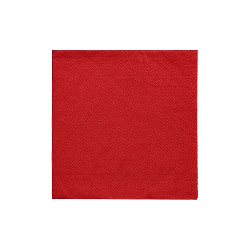 20 Servietten &quot;DAILY Collection&quot; 1/4-Falz 24 cm x 24 cm bordeaux – Karton (400 St.)