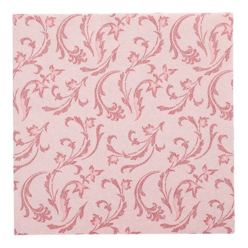 20 Servietten &quot;ROYAL Collection&quot; 1/4-Falz 40 cm x 40 cm bordeaux &quot;Damascato&quot; – Karton (160 St.)