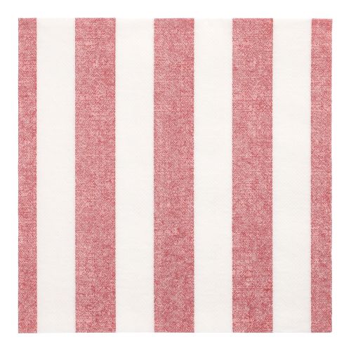 20 Servietten &quot;ROYAL Collection&quot; 1/4-Falz 40 cm x 40 cm bordeaux &quot;Lines&quot; – Karton (160 St.)