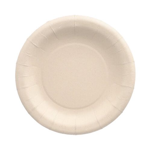 Pappteller rund Ø 18 cm Weiß – Karton (500 St.)