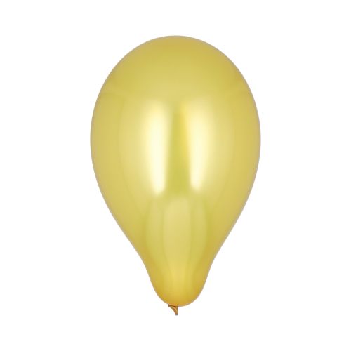100 Luftballons Ø 25 cm gold – Karton (500 St.)