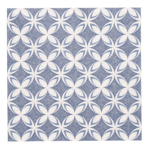 20 Servietten &quot;ROYAL Collection&quot; 1/4-Falz 40 cm x 40 cm &quot;Delft&quot; – Karton (160 St.)
