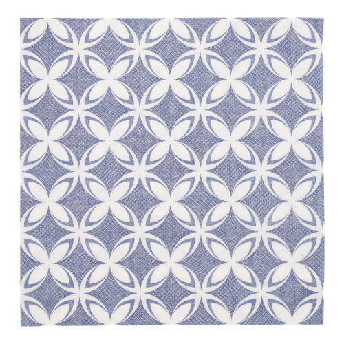 50 Servietten &quot;ROYAL Collection&quot; 1/4-Falz 40 cm x 40 cm &quot;Delft&quot; – Karton (250 St.)