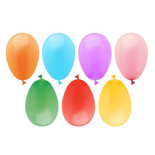 100 Luftballons farbig sortiert &quot;Wasserbomben&quot; – Karton (1000 St.)