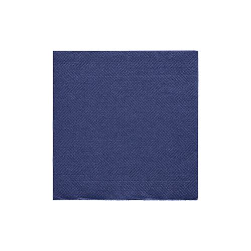 20 Servietten &quot;DAILY Collection&quot; 1/4-Falz 24 cm x 24 cm dunkelblau – Karton (400 St.)