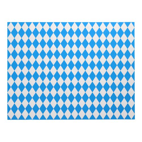 100 Tischsets, Papier 30 cm x 40 cm &quot;Bayrisch Blau&quot; – Karton (1000 St.)