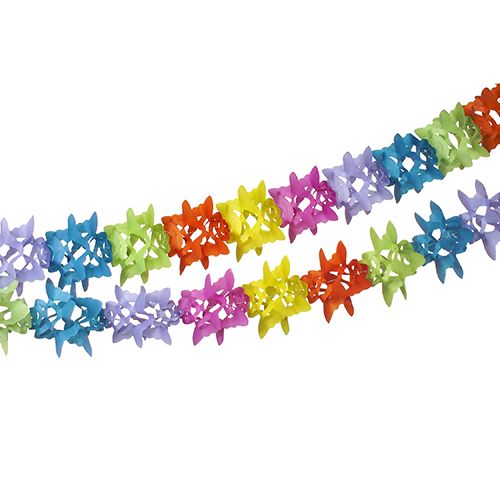 Girlande, Papier Ø 12 cm · 6 m – Karton (12 St.)