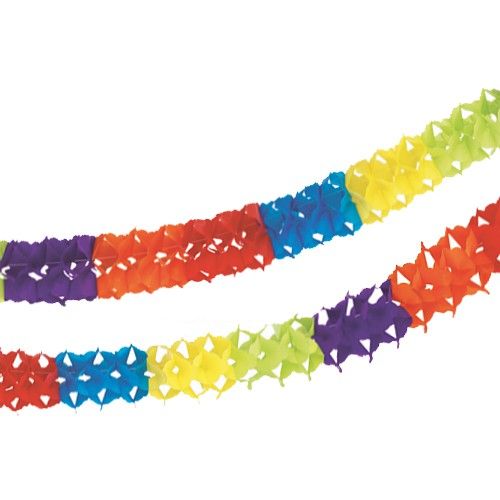 Girlande, Papier Ø 11,5 cm · 4 m – Karton (12 St.)