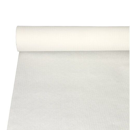 Tischdecke, Papier 20 m x 118 cm weiss – Rolle gesamt ca. 80 m (Karton)