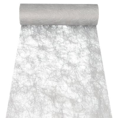 Dekoband "Sizoflor" 25 m x 30 cm silber – Rolle gesamt ca. 200 m (Karton) Dekoband "Sizoflor" 25 m x 30 cm silber – Rolle gesamt ca. 200 m (Karton)