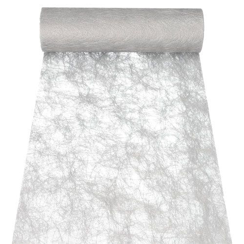 Dekoband "Sizoflor" 25 m x 30 cm silber – Rolle gesamt ca. 200 m (Karton) Dekoband "Sizoflor" 25 m x 30 cm silber – Rolle gesamt ca. 200 m (Karton)