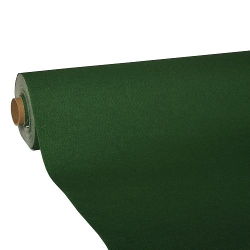 Tischdecke, Tissue &quot;ROYAL Collection&quot; 25 m x 1,18 m dunkelgrün – Rolle gesamt ca. 100 m (Karton)