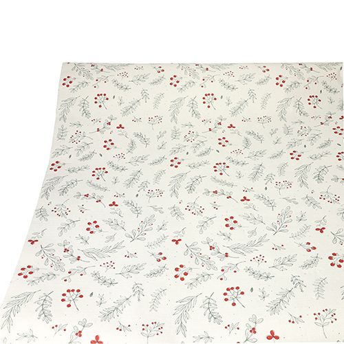 Tischdecke, Papier 3 m x 1,2 m &quot;Berries&quot; – Rolle gesamt ca. 36 m (Karton)