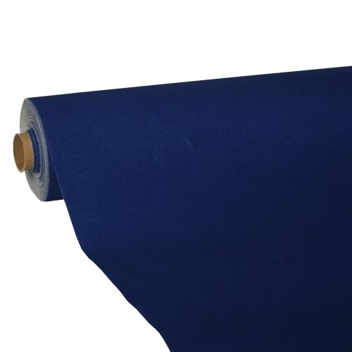 Tischdecke, Tissue &quot;ROYAL Collection&quot; 25 m x 1,18 m dunkelblau – Rolle gesamt ca. 100 m (Karton)