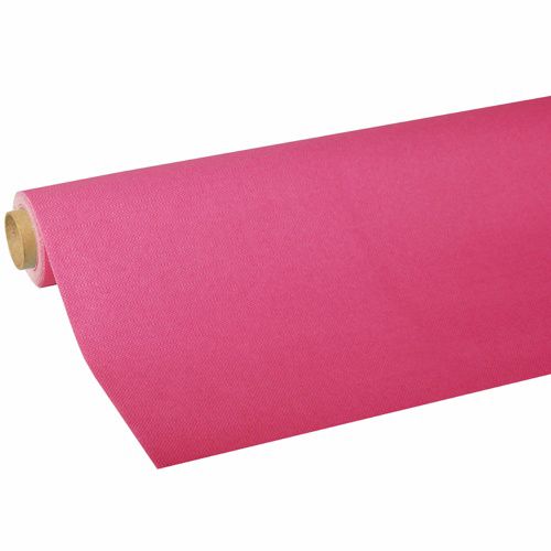 Tischdecke, Tissue &quot;ROYAL Collection&quot; 5 m x 1,18 m fuchsia – Rolle gesamt ca. 50 m (Karton)