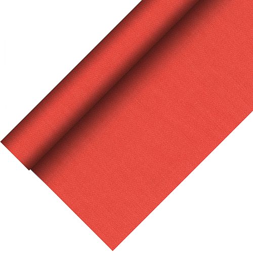 Tischdecke, stoffähnlich, PV-Tissue &quot;ROYAL Collection Plus&quot; 20 m x 1,18 m rot – Rolle gesamt ca. 40 m (Karton)