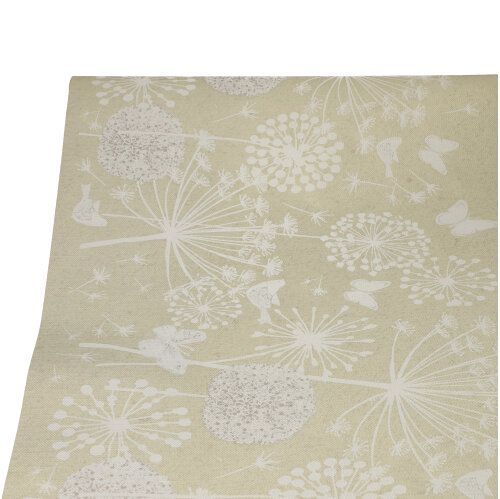 Tischdecke, Papier 3 m x 1,2 m beige &quot;Meadow&quot; – Rolle gesamt ca. 36 m (Karton)