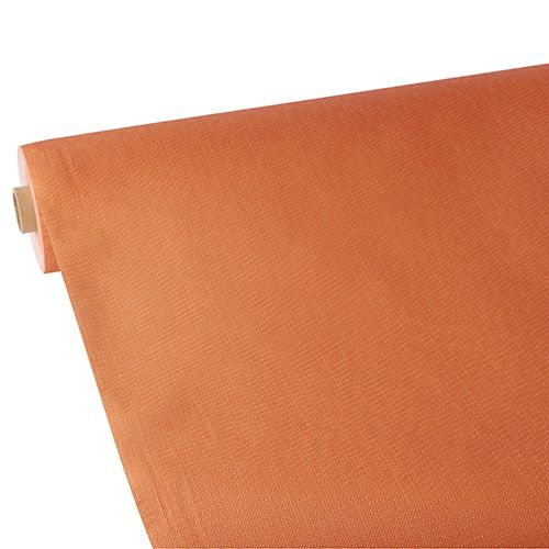 Tischdecke, stoffähnlich, Vlies &quot;soft selection plus&quot; 25 m x 1,18 m nektarine – Rolle gesamt ca. 50 m (Karton)
