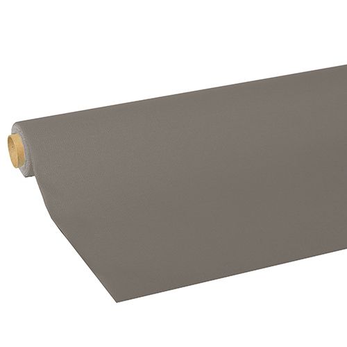 Tischdecke, Tissue &quot;ROYAL Collection&quot; 5 m x 1,18 m grau – Rolle gesamt ca. 50 m (Karton)