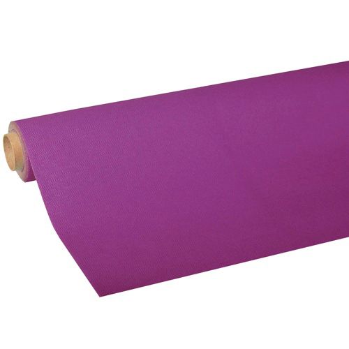 Tischdecke, Tissue &quot;ROYAL Collection&quot; 5 m x 1,18 m lila – Rolle gesamt ca. 50 m (Karton)