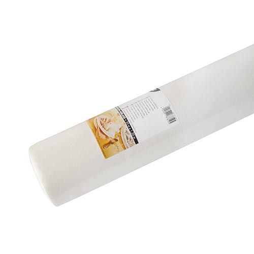 Tischdecke, stoffähnlich, Airlaid 20 m x 1,2 m weiss extra dick – Rolle gesamt ca. 40 m (Karton)