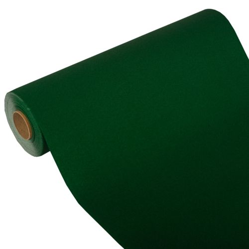 Tischläufer, Tissue &quot;ROYAL Collection&quot; 24 m x 40 cm dunkelgrün – Rolle gesamt ca. 96 m (Karton)