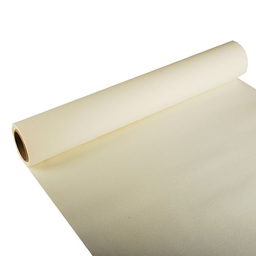 Tischläufer, Tissue &quot;ROYAL Collection&quot; 3 m x 40 cm champagner – Rolle gesamt ca. 18 m (Karton)