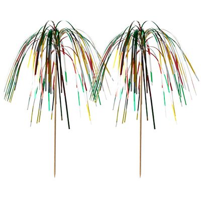 100 Deko-Picker 15,5 cm &quot;Feuerwerk&quot; multicolor – Karton (1000 St.)