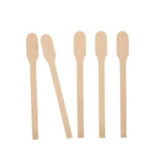 100 Rührstäbchen, Holz &quot;pure&quot; 13 cm – Karton (2000 St.)