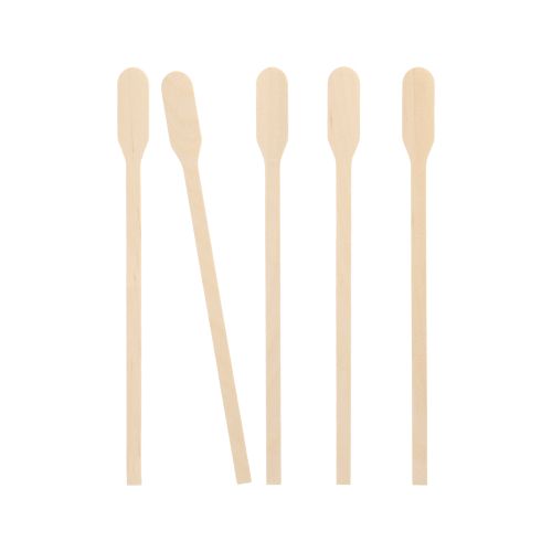 1000 Rührstäbchen, Holz &quot;pure&quot; 19 cm – Karton (5000 St.)