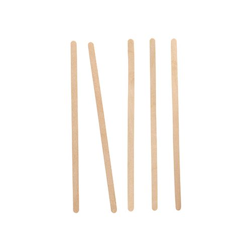 1000 Rührstäbchen, Holz &quot;pure&quot; 14 cm x 5 mm – Karton (10000 St.)