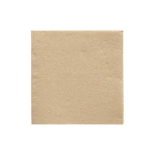 150 Servietten &quot;DAILY Collection&quot; 1/4-Falz 24 cm x 24 cm sand – Karton (900 St.)