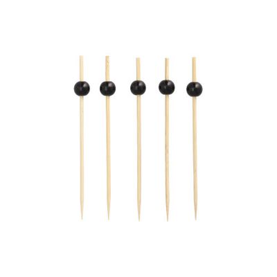 40 Fingerfood - Picker 12 cm "Black Pearl" – Karton (600 St.) 40 Fingerfood - Picker 12 cm "Black Pearl" – Karton (600 St.)