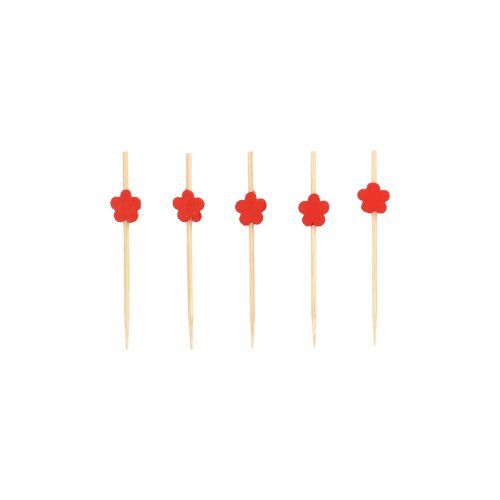 40 Fingerfood - Picker 7 cm &quot;Flower&quot; – Karton (600 St.)