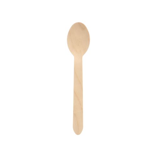 25 Löffel, Holz &quot;pure&quot; 15,7 cm – Karton (400 St.)