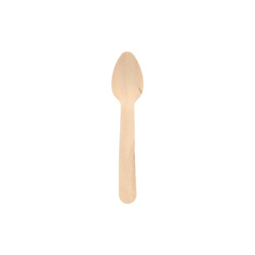 250 Kaffeelöffel Holz &quot;pure&quot; 11 cm – Karton (1000 St.)