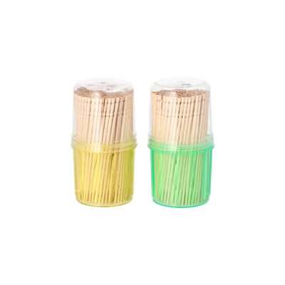 400 Fingerfood - Picker rund 6,5 cm gedrechselt, im Spender – Karton (4000 St.)