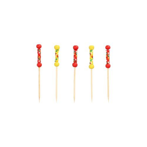 40 Fingerfood - Picker 7,5 cm &quot;Mexico&quot; – Karton (600 St.)