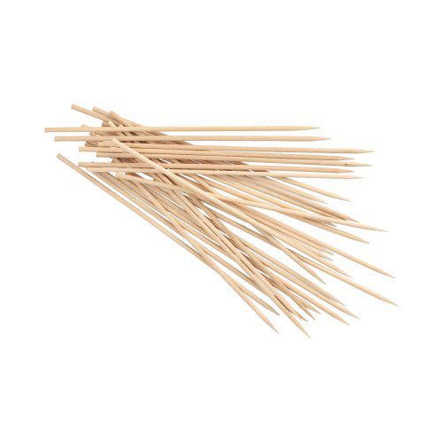 1000 Schaschlikspieße, Holz &quot;pure&quot; Ø 3,5 mm · 20 cm – Karton (10000 St.)