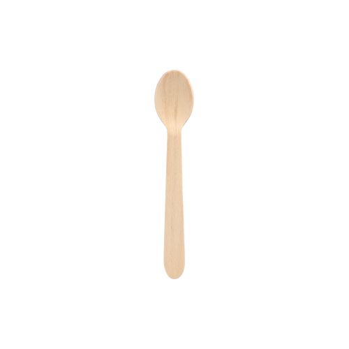 25 Kaffeelöffel, Holz &quot;pure&quot; 11 cm – Karton (400 St.)