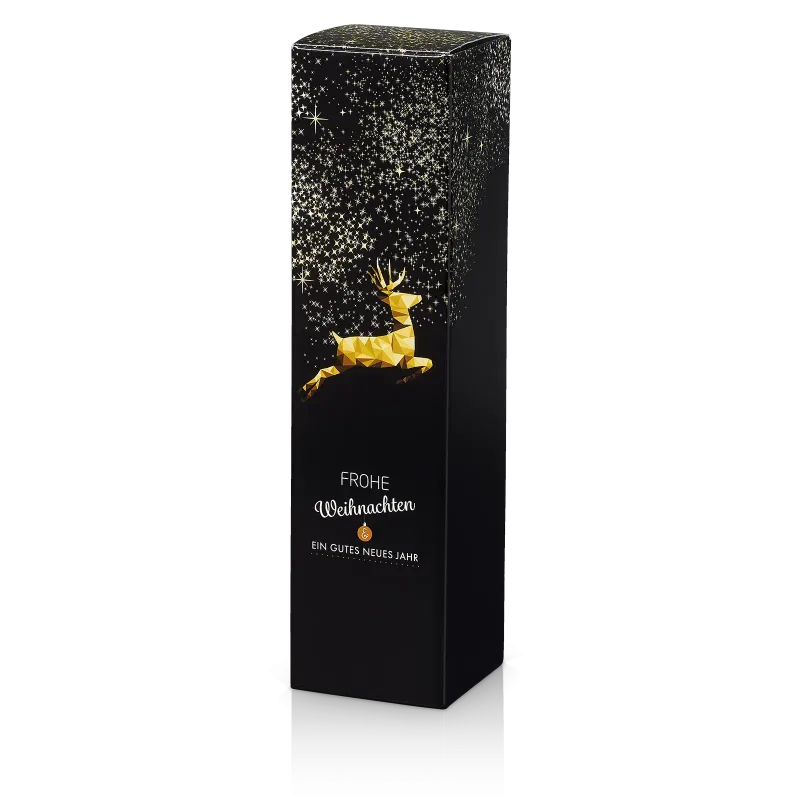 Faltschachtel Goldhirsch 1er