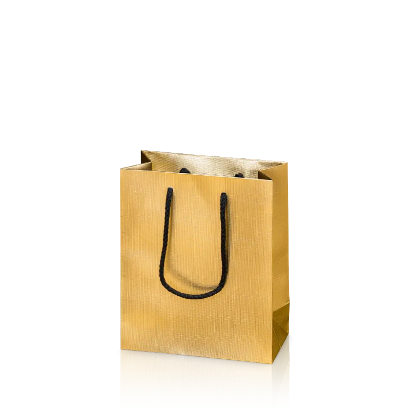 Tragetasche „Satina Gold“ -S-