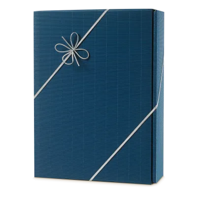 Fertigschleife Silber elastisch lang