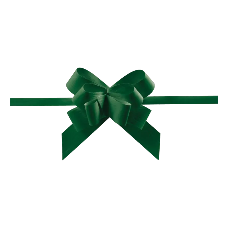 Ziehschleife Dunkelgrün Paper