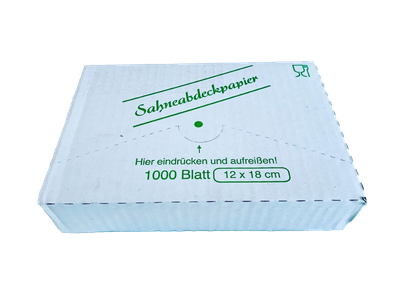 Sahneabdeckpapier 1/32 12 x 18 cm Cream masking paper