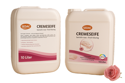 🧴 SEDAC Cremeseife „baniolin rosé – frisch blumig“ – 10 Liter
